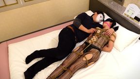 A Woman Spends the Night Tied up and with a Vibrator Inserted