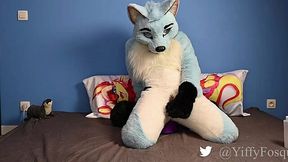 Big toys tear up amateur furry in the ass and pussy