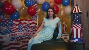 Patriotic Fucking of Lady Liberty