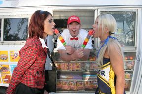 Aubrey Adams Gets Banged By The Ice Cream Man