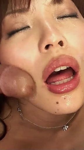 Rough threesome fuck with tight hairy pussy