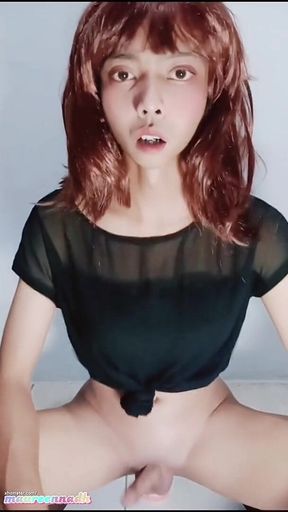 Anal Dildo Ride Training