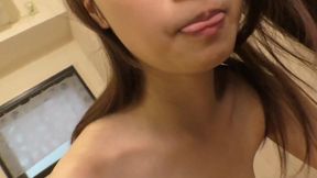 Diamond-class slender cutie pumped full with a creampie!