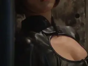 Bondaged Beauty Gives Thrilling Blowjob Before Getting Fucked Hard
