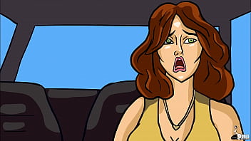 Young girl's hot milf stepmom seduces to save her from aliens