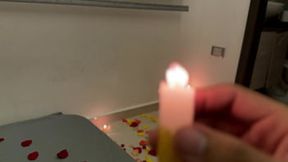 My sexy sister gives me a surprise anal gift on Valentine's Day