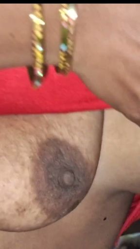 Indian house wife hard fucking sexy boobs red colour bra   Clip 1