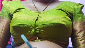 Indian Plump Stepmom with Her Step Sons Friend