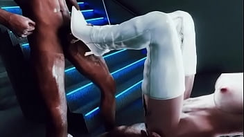 Skyrim Dangerous girl in the night club(4P)