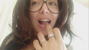 stepson, I'_m about to marry your Do you like my wedding dress? what are you doing?? oh no!