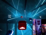 Femboy Ass Jiggles to BeatSaber