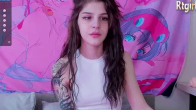 Trans Russian Teen With Sexy Feet Tugs Her Dick On Webcam With Pretty Face