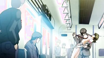 Check out Densha 1: The Humping Sex Anime with a Hunk