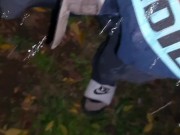 Wetting and resetting work clothes pissing