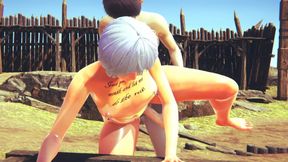 Yaoi Femboy - Shin Hardsex Outside