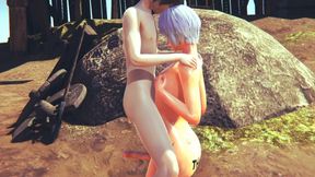 Yaoi Femboy - Shin Hardsex Outside