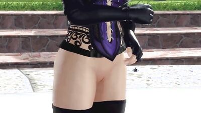 Dead or Alive Xtreme Venus Vacation Nyotengu DOA6 Witch Outfit Nude Mod Fanservice Appreciation