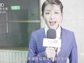 Oriental TV Reporter gets screwed