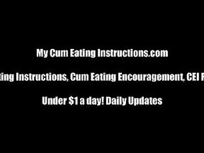 You will love the taste of your own cum