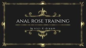 anal rose training