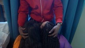 bisexual wives share throbbing cocks in steamy double feature - hot couple take dick together