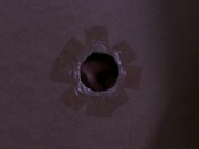 Hot guy sucking dick in the glory hole