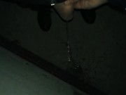 Marking my territory - piss on the house wall