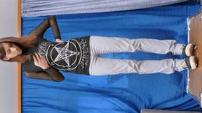 Floor-face crushed by Vans massive sneakers (part 1 of 8), flo097x 2160p