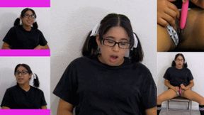 Supercute eRica squirts pussy juice all over!!