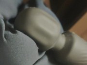 After a long time shooting, I ejaculated in my work pants.