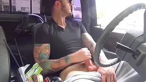 Public Car Fap With Christian Wilde