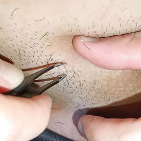 This is called penis hair pulling, and it&#039;s very painful (A Hao)