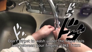 A jojo's guide to washing your hands #SCRUBHUB