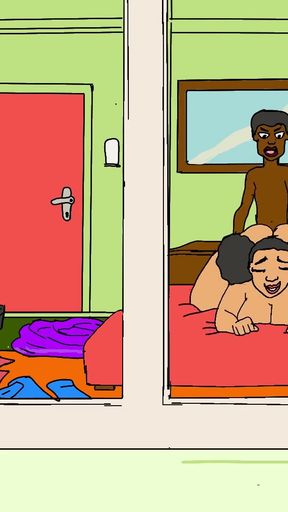 Iconic moment from &quot;Big Dick Handyman Fucks Thick Ebony Redbone&quot;