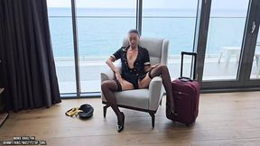 Desperate Flight Attendant Craves Intimate Moments Aboard