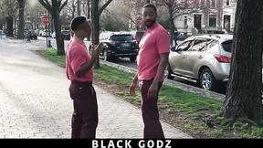 ”BlackGodz - Ebony God Fucks A Hopeless Unemployed Boy”