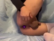 Trans Teen Takes Out Butt Plug