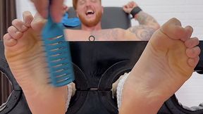 Ticklish Ginger AnthonyG Tickled Crazy