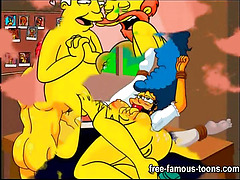 Marge Simpson mature sexwife