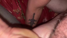 Making My Wife Pussy Flow with Cum Juice