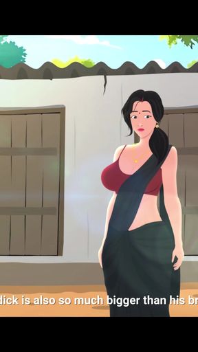 Powerful moment from &quot;Desi Indian Bhabhi manipulated and Fucked hard By her Brother-in-law&quot;