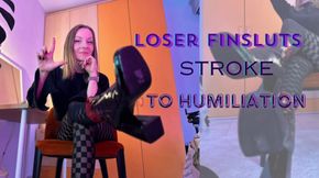 Loser finsluts stroke to humiliation