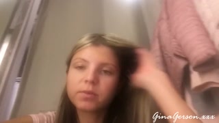 Shopping after long trip by train