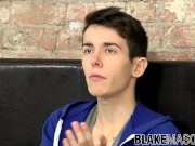 Alexis Tivoli grabs his big boner and jacks it off solo