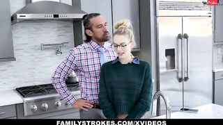 Blonde Beauty Lily Larimar Getting Fucked By Stepfather For Kinky Talking