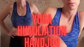 Yoga Pervert Humiliation Handjob HD WMV