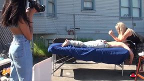 Sexy Yard Massage Video