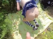 I cum in public when a lot of people are bathing , I fuck in the bushes femboy !!! Hot