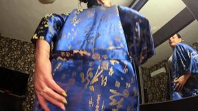 A Slutty Geisha Suck Cock and Play with Cum 274