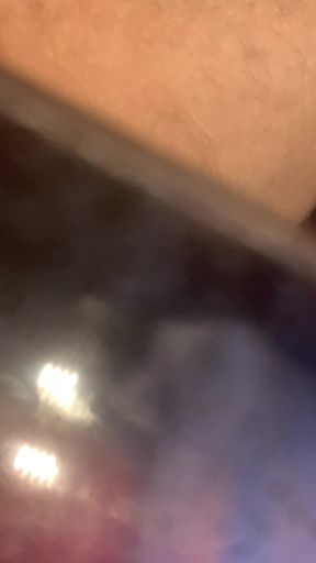 Steven's playhouse going for a spin